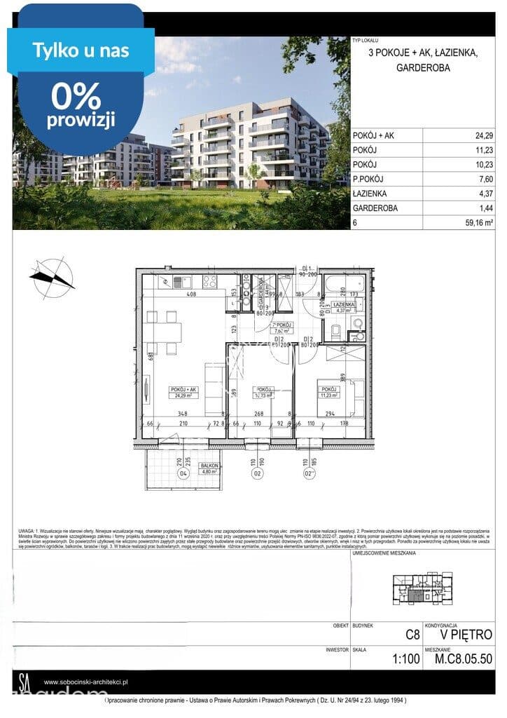Mieszkanie w Fordonie nad Wisłą