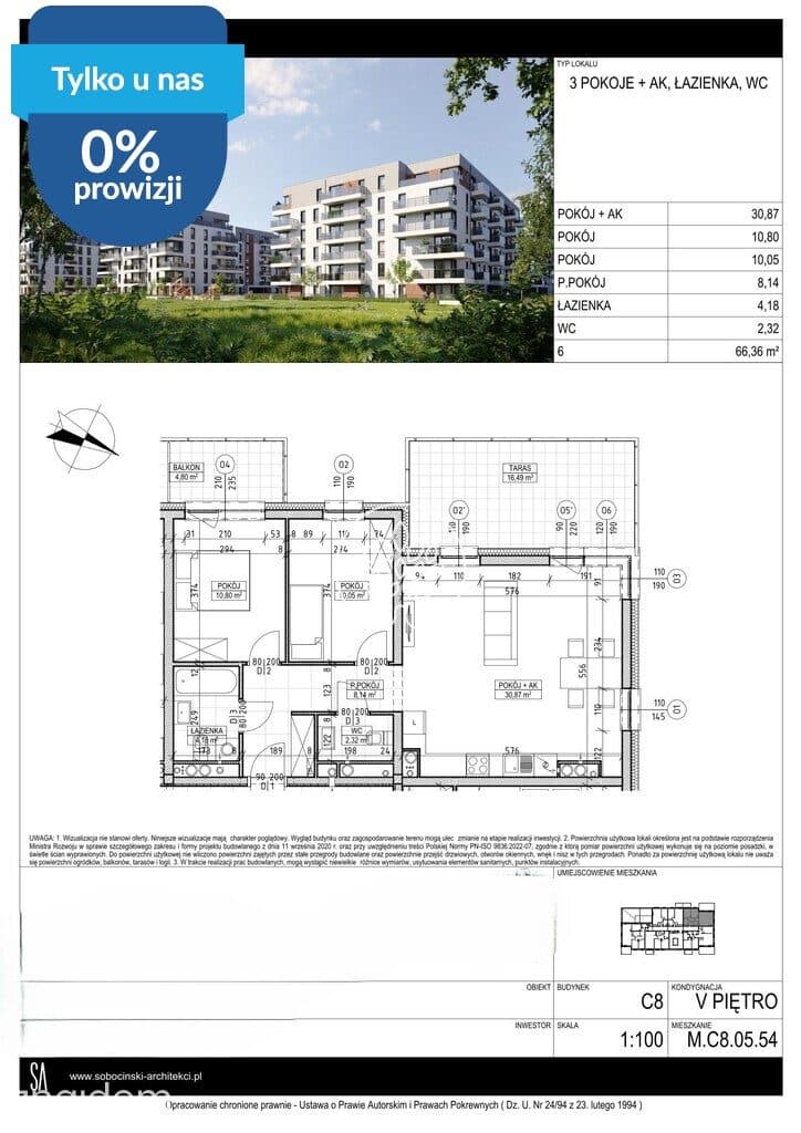 Mieszkanie w Fordonie nad Wisłą