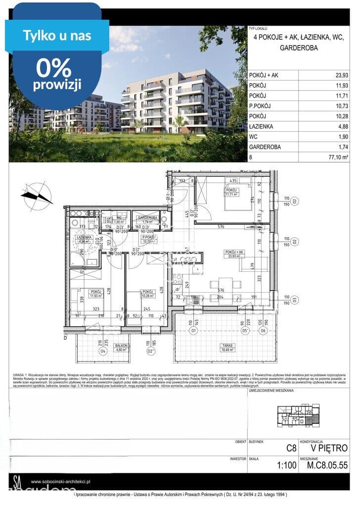 Mieszkanie w Fordonie nad Wisłą