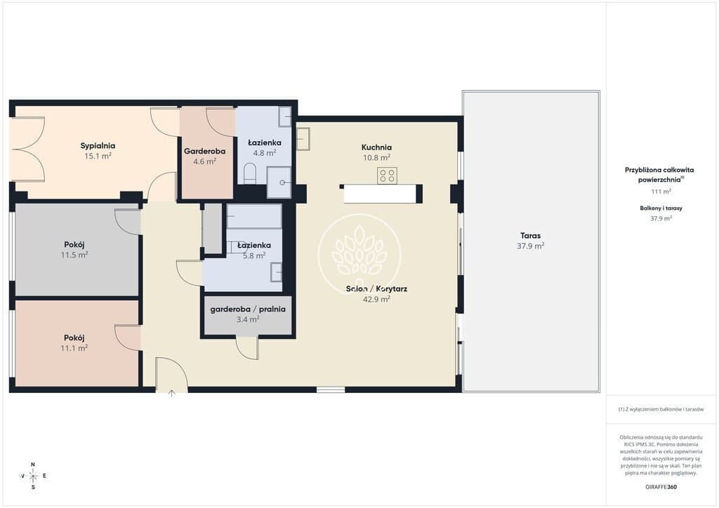 Apartament z tarasem, 2 komórki, 2 miejsca parking - zdjęcie 18