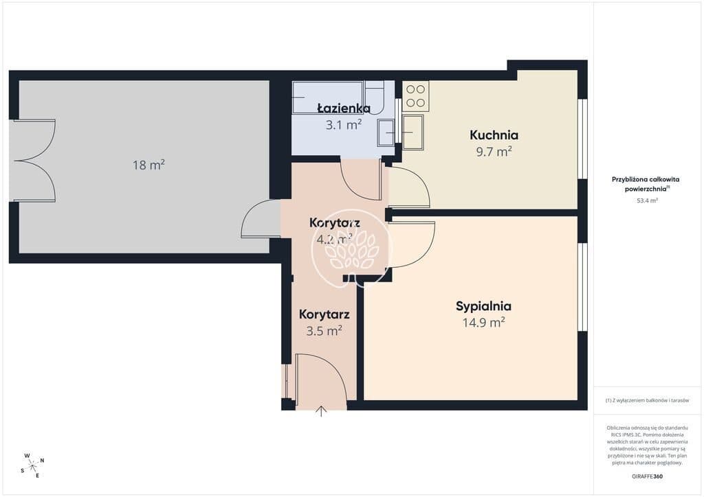Mieszkanie 53m Bydgoszcz ul.Modrzewiowa - zdjęcie 11