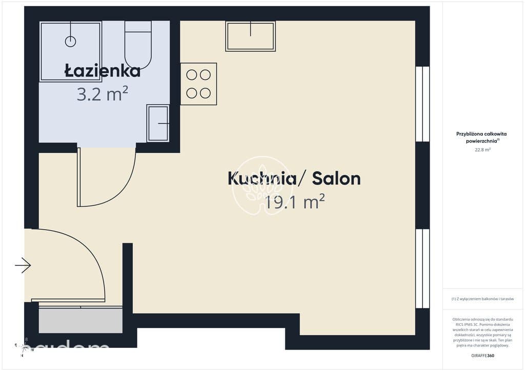 Szwederowo 25m² kamienica po rewitalizacji 285k - zdjęcie 7