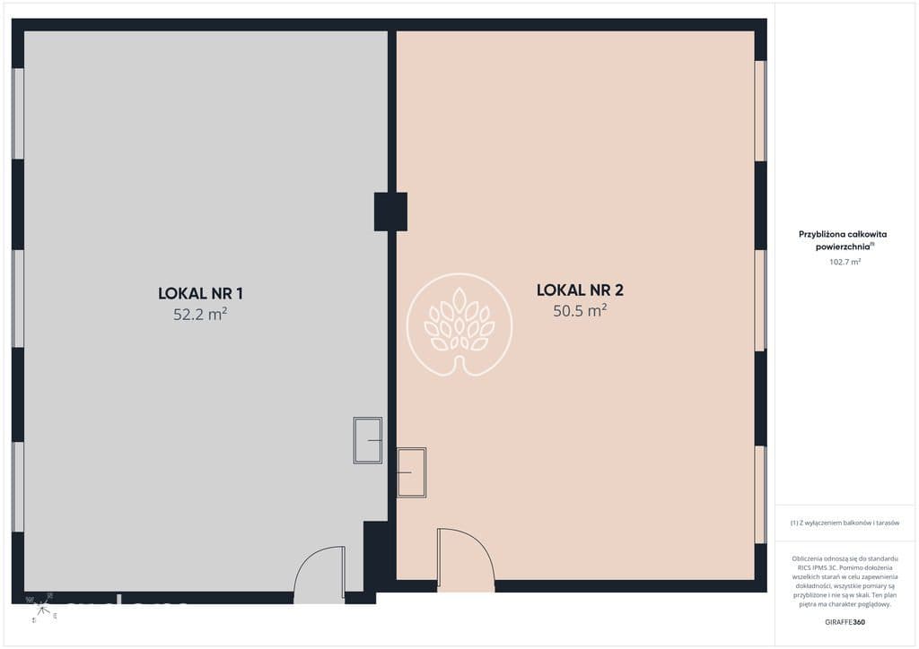 Lokal biurowy do wynajęcia, 3p, 50m2 lub 100m2 - zdjęcie 14