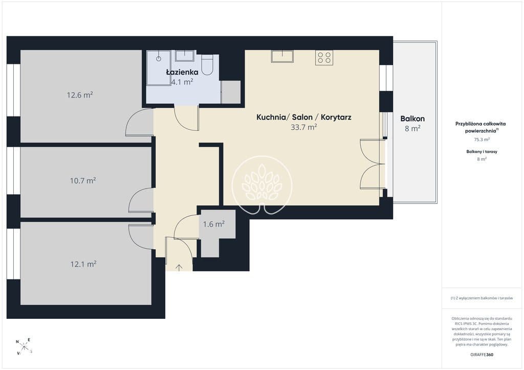 APARTAMENT PREMIUM WYKONCZONY POD KLUCZ 4 POKOJE - zdjęcie 17
