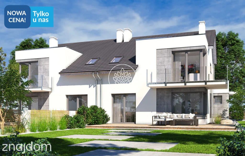 Nowoczesny bliźniak w Osielsku | 132,5 m² | 500 m² - zdjęcie 3