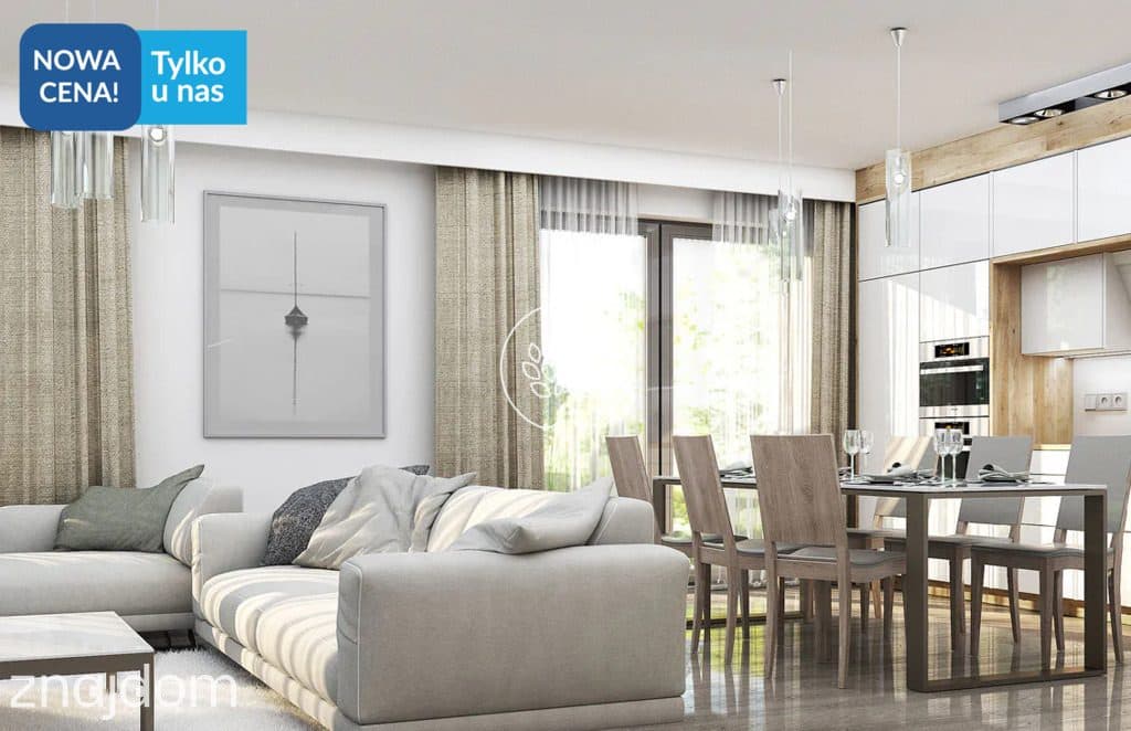 Nowoczesny bliźniak w Osielsku | 132,5 m² | 500 m² - zdjęcie 10