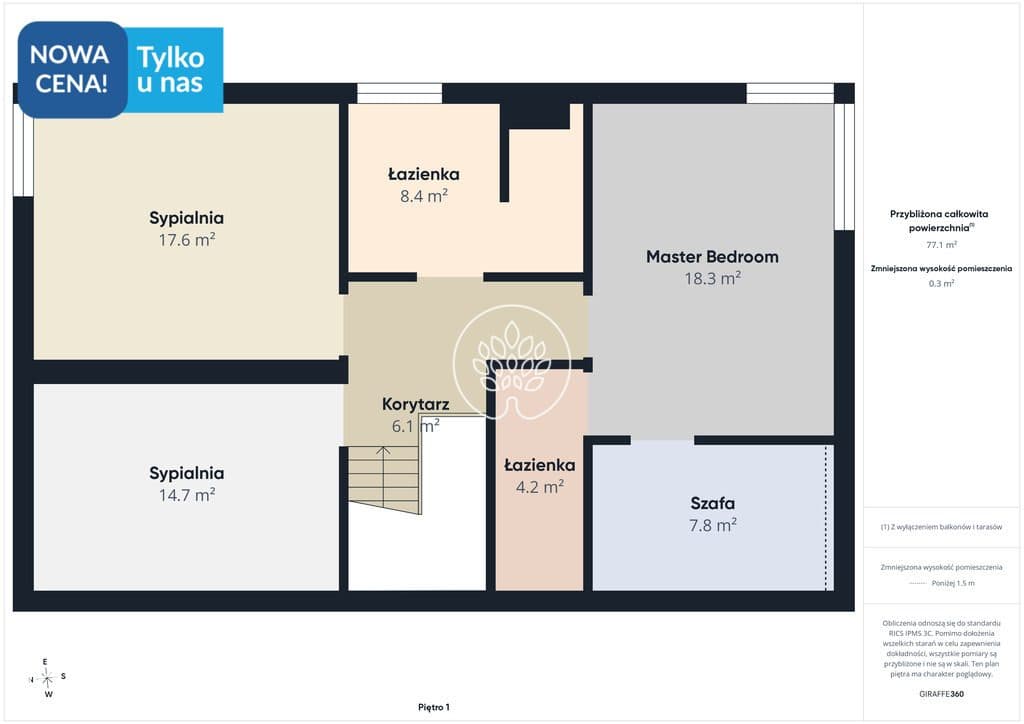 Nowoczesny bliźniak w Osielsku | 132,5 m² | 500 m² - zdjęcie 13