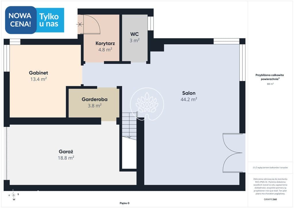Nowoczesny bliźniak w Osielsku | 132,5 m² | 500 m² - zdjęcie 12