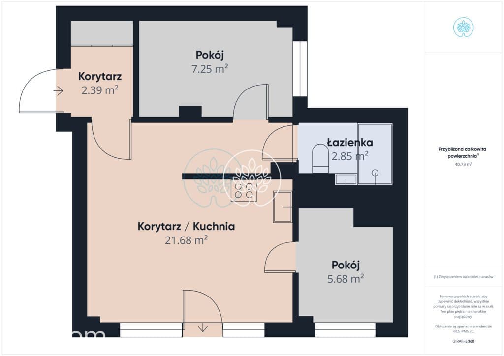 Trzypokojowe mieszkanie Bydgoszcz Glinki - zdjęcie 16