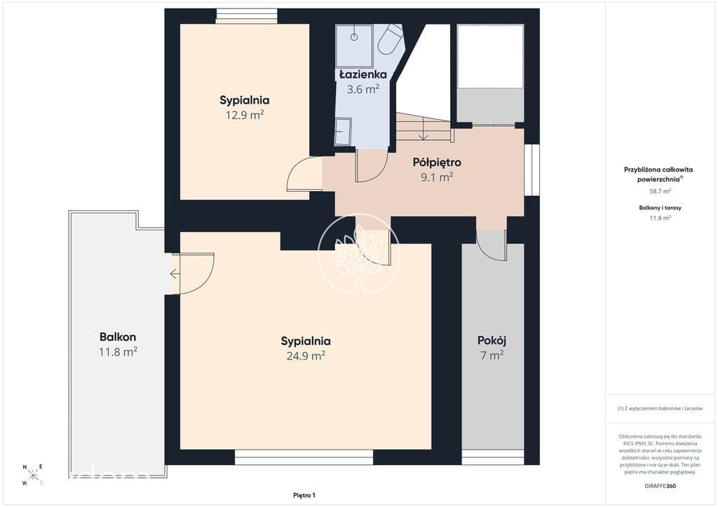 Jachcice – dom 183 m² blisko centrum, 3 łazienki - zdjęcie 15