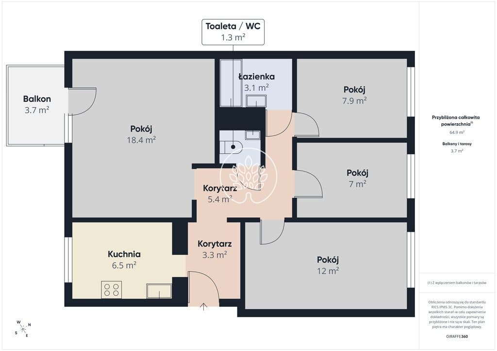 Przestronne 4 pokoje | Po remoncie | Fordon - zdjęcie 20