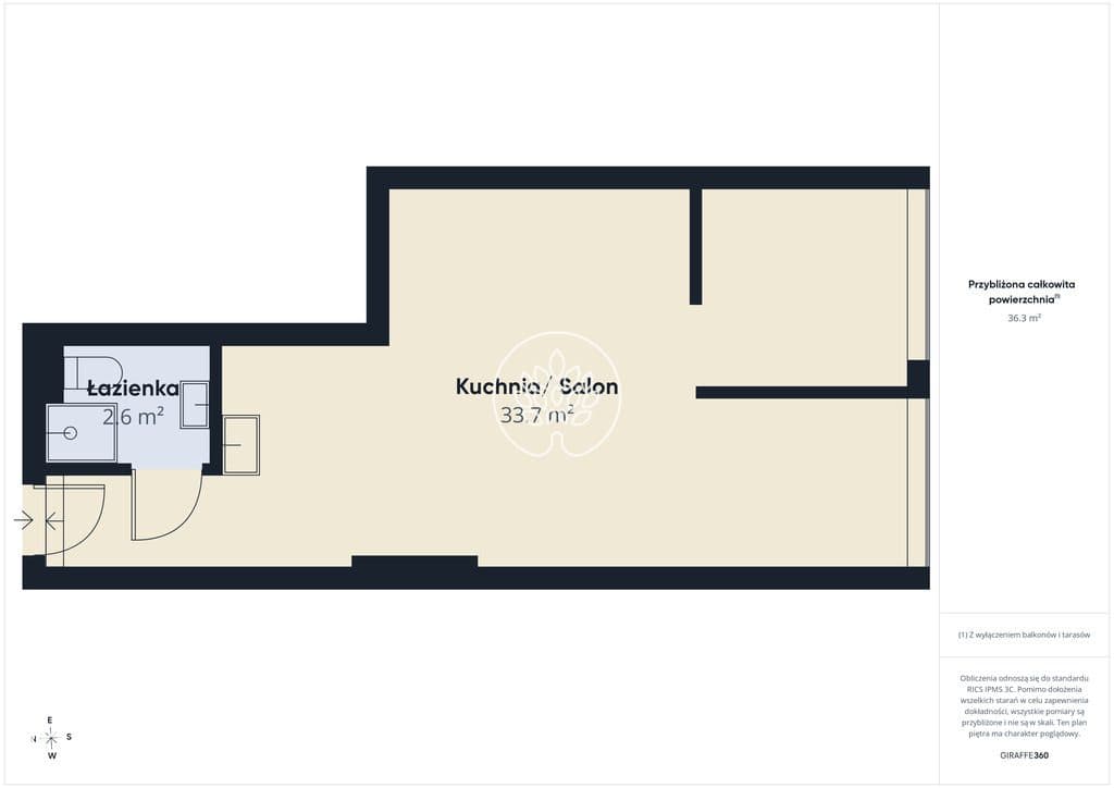 36 m² | Lokal użytkowy | Blisko centrum - zdjęcie 9