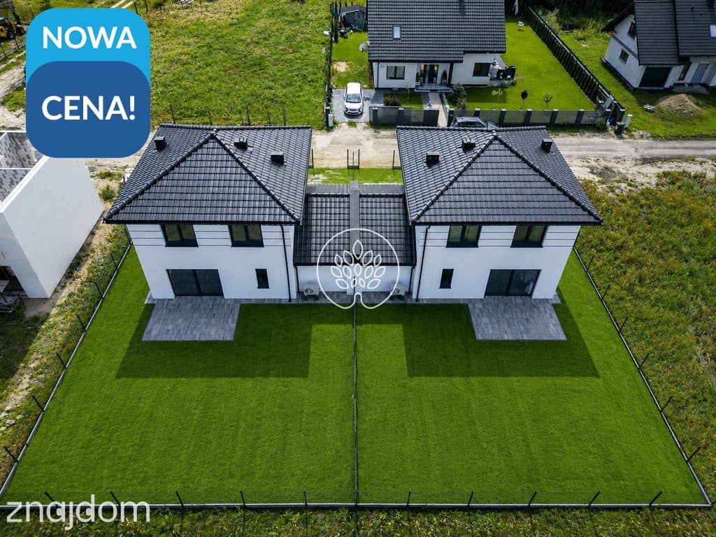 Bliźniak stan deweloperski, Strzelce Górne, 126 m2
