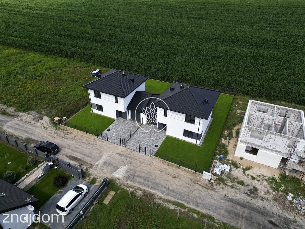 Bliźniak stan deweloperski, Strzelce Górne, 126 m2 - zdjęcie 2