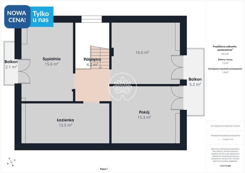 Dom w Murowańcu, 4/5 pokoi, garaż, działka 525m2, - zdjęcie 18