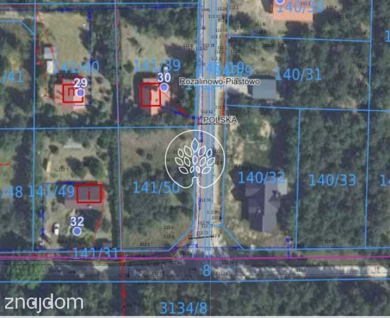 Działka rekreacyjna 1069 m², 600 m do jeziora, las - zdjęcie 5