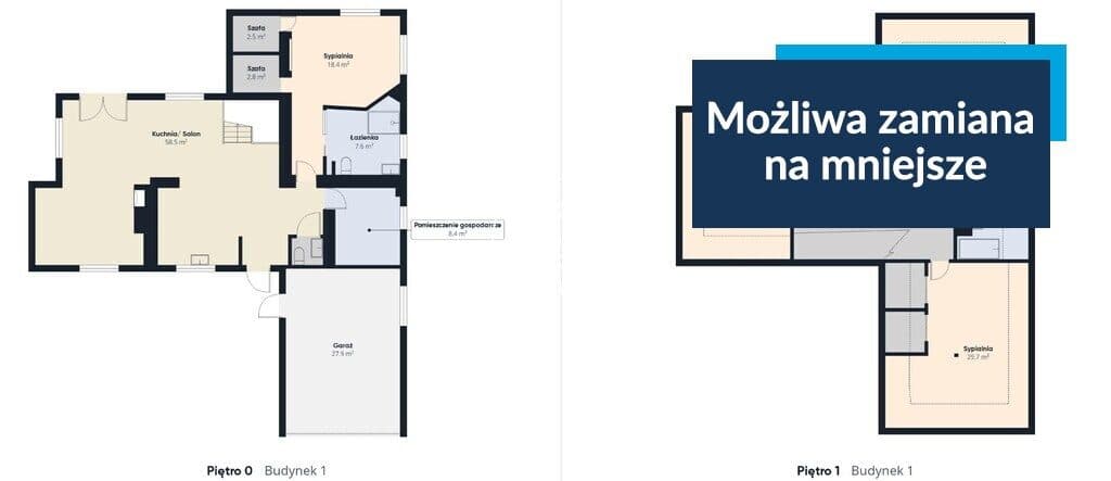 Bydgoszcz Prądki Dwa domy z basenem i ogrodem - zdjęcie 13
