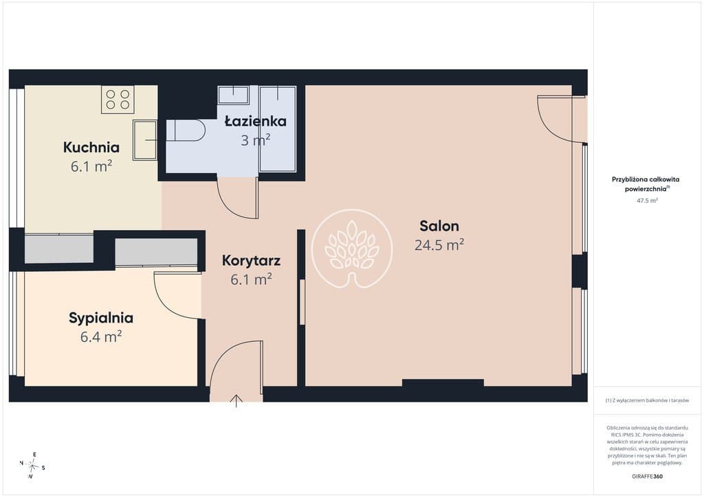 48,9 m² | Panorama Torunia | Blisko WSB Merito - zdjęcie 14