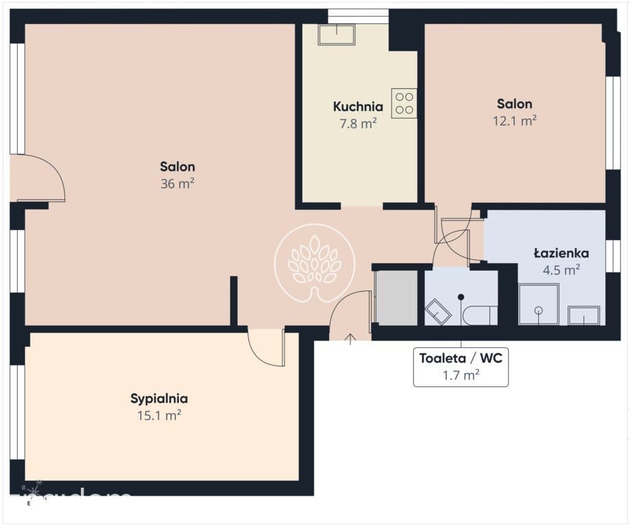 Koniuchy 3 pokoje 80m2 - zdjęcie 11