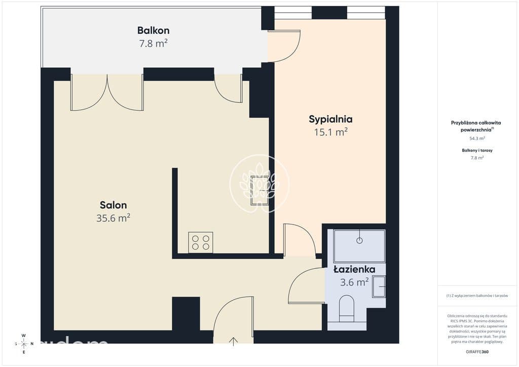 Eleganckie wnętrze | Bielawy | 52,81 m² - zdjęcie 18