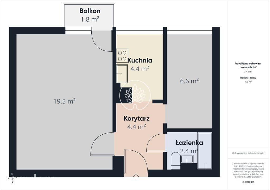 Bartodzieje, 3 piętro, balkon 2 pokoje 37,9m Hit! - zdjęcie 13