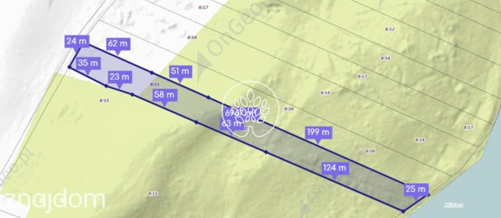 1500 m² | WZ | Linia brzegowa - zdjęcie 18