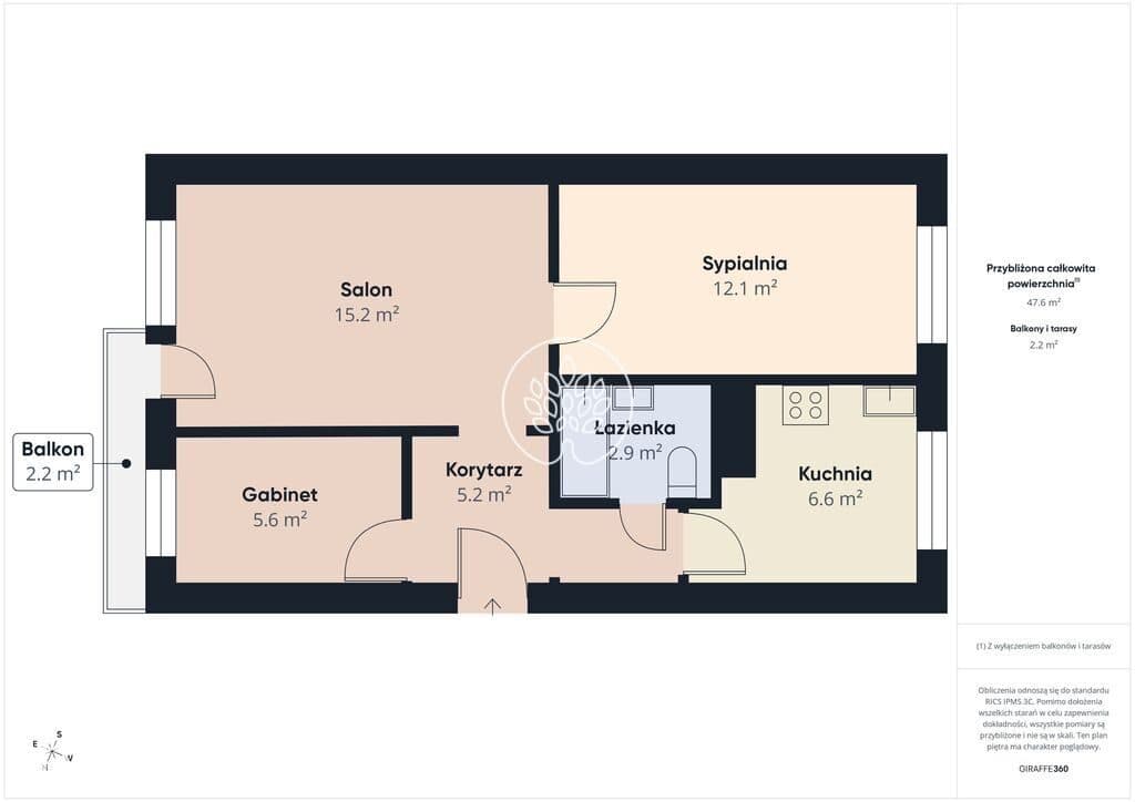 3 pokoje | 46m2 | bardzo zadbane | Błonie - zdjęcie 5