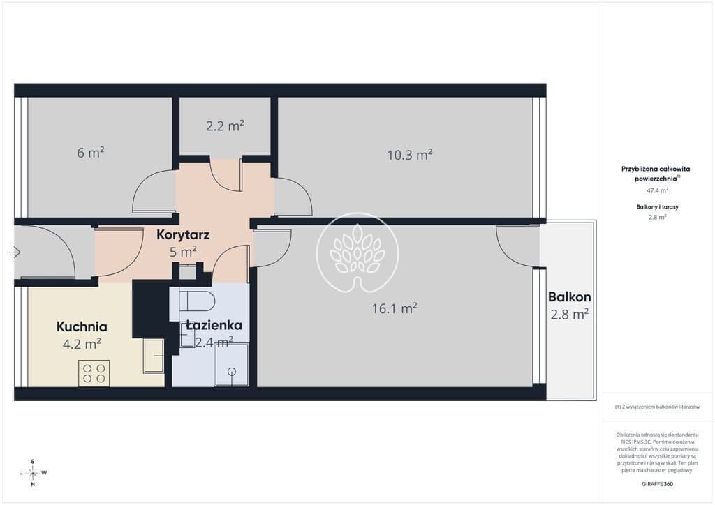 3 pokoje z balkonem i garderobą – Bydgoszcz, blisko Balatonu - zdjęcie 16