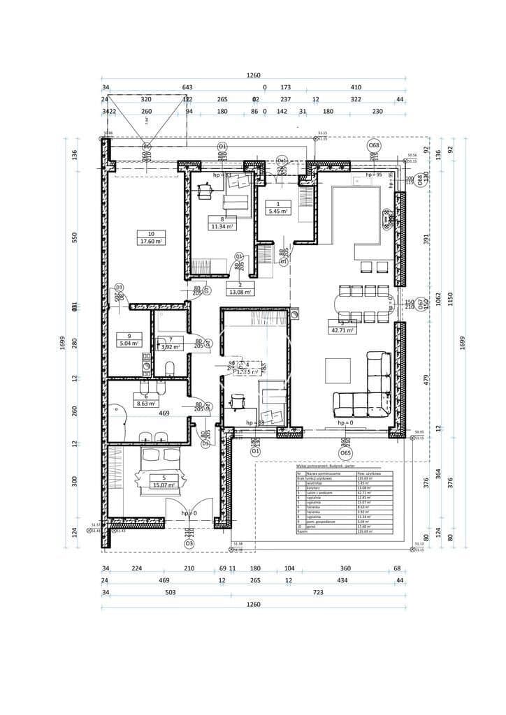 Dom parterowy Bydgoszcz Opławiec działka 900m² - zdjęcie 7