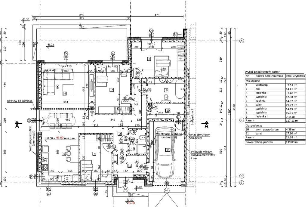 Osielsko Dom parterowy 139m² działka 500m² - zdjęcie 5