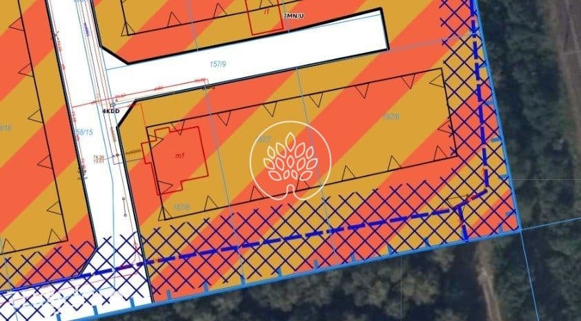 Działka NWW , ściana lasu, plan zagospodarowania - zdjęcie 3