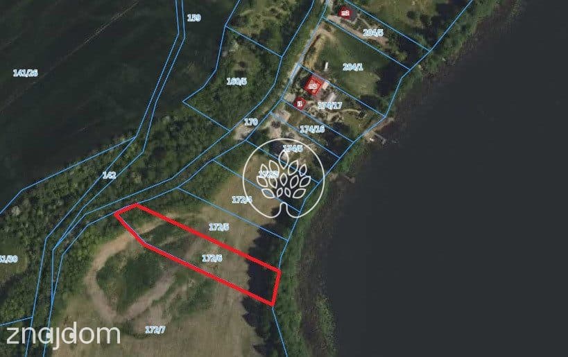 Działka z linią brzegową ! Wydane warunki zabudowy - zdjęcie 4