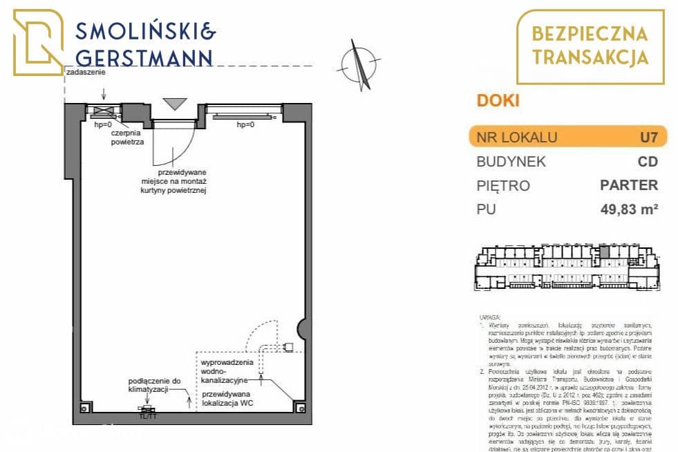 Lokal 50 m2, handlowo-usługowy ul. Popiełuszki!