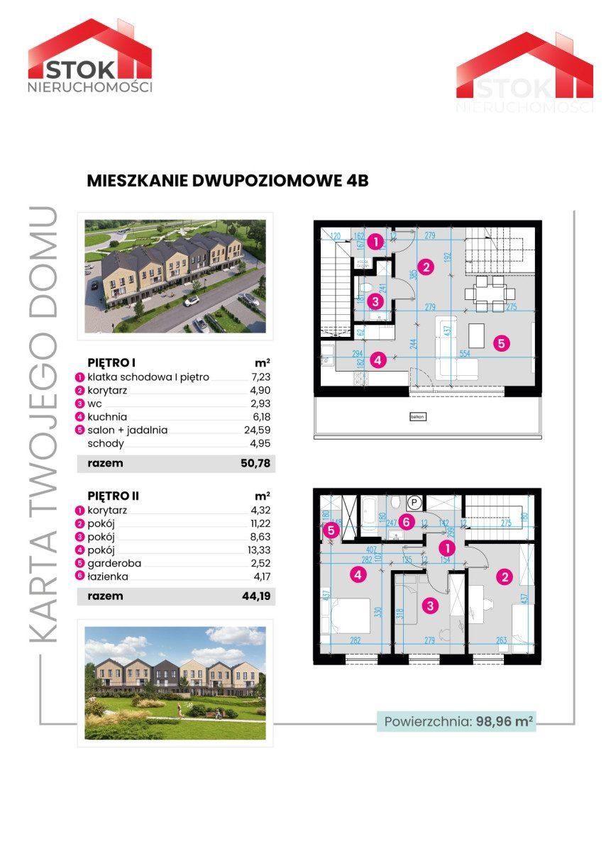Mieszkanie dwupoziomowe 98,96 m² | Nowe Miasto | - zdjęcie 2