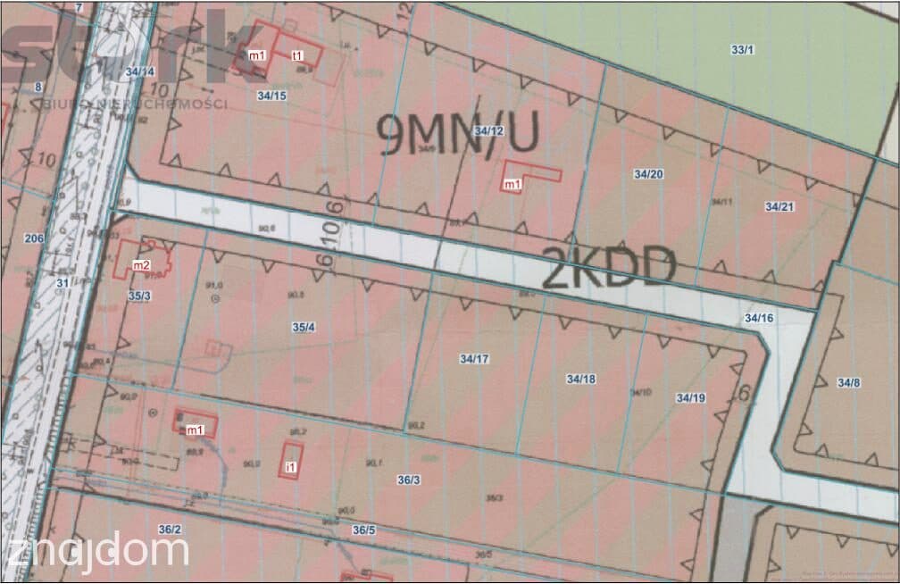 Działki z MPZP 9MN/U w połowie drogi z Teresina do Błonia - zdjęcie 4
