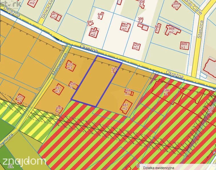 Działka 2376 m z MPZP - Międzyborów media. - zdjęcie 5