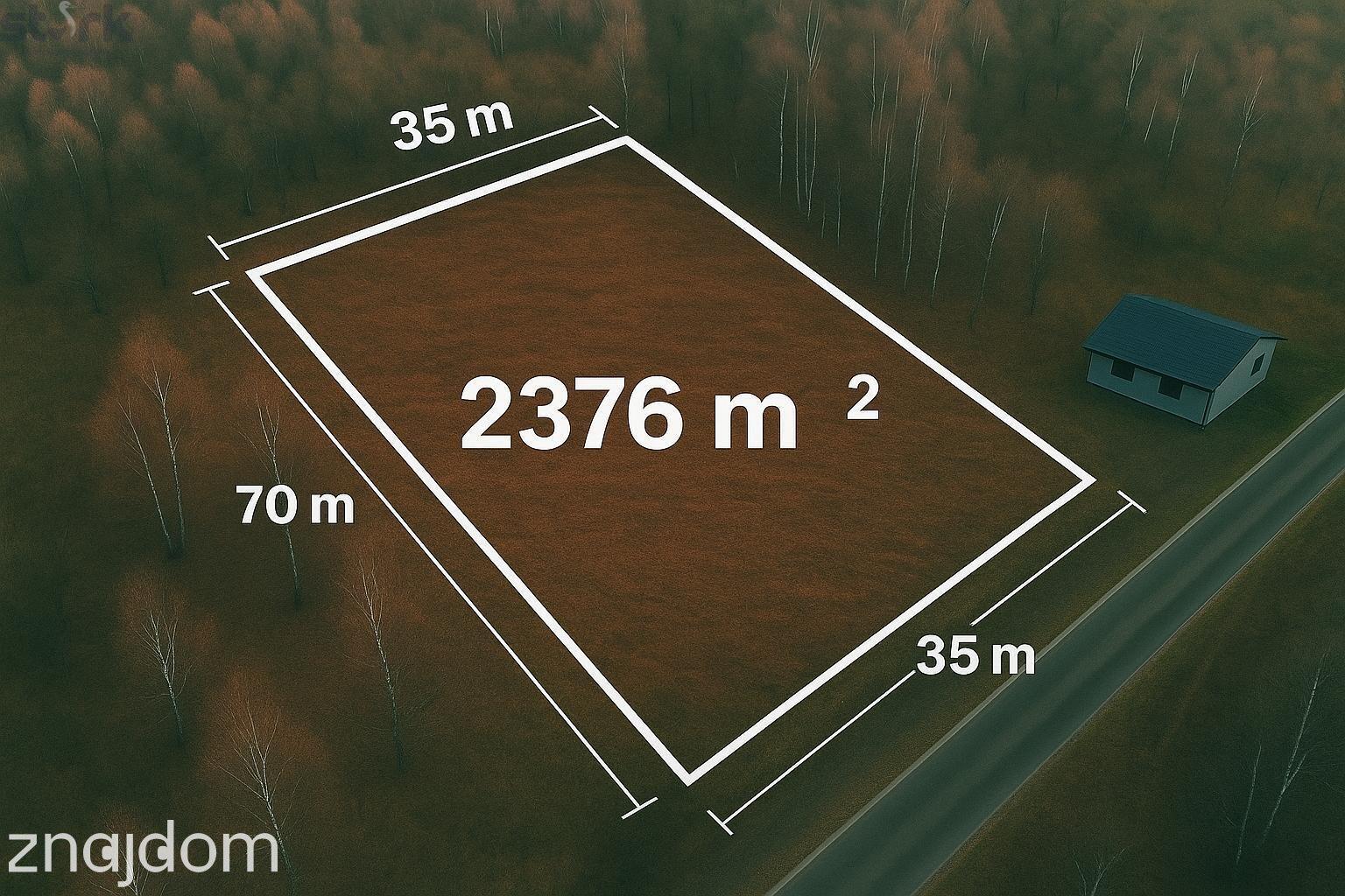 Działka 2376 m z MPZP - Międzyborów media. - zdjęcie 7