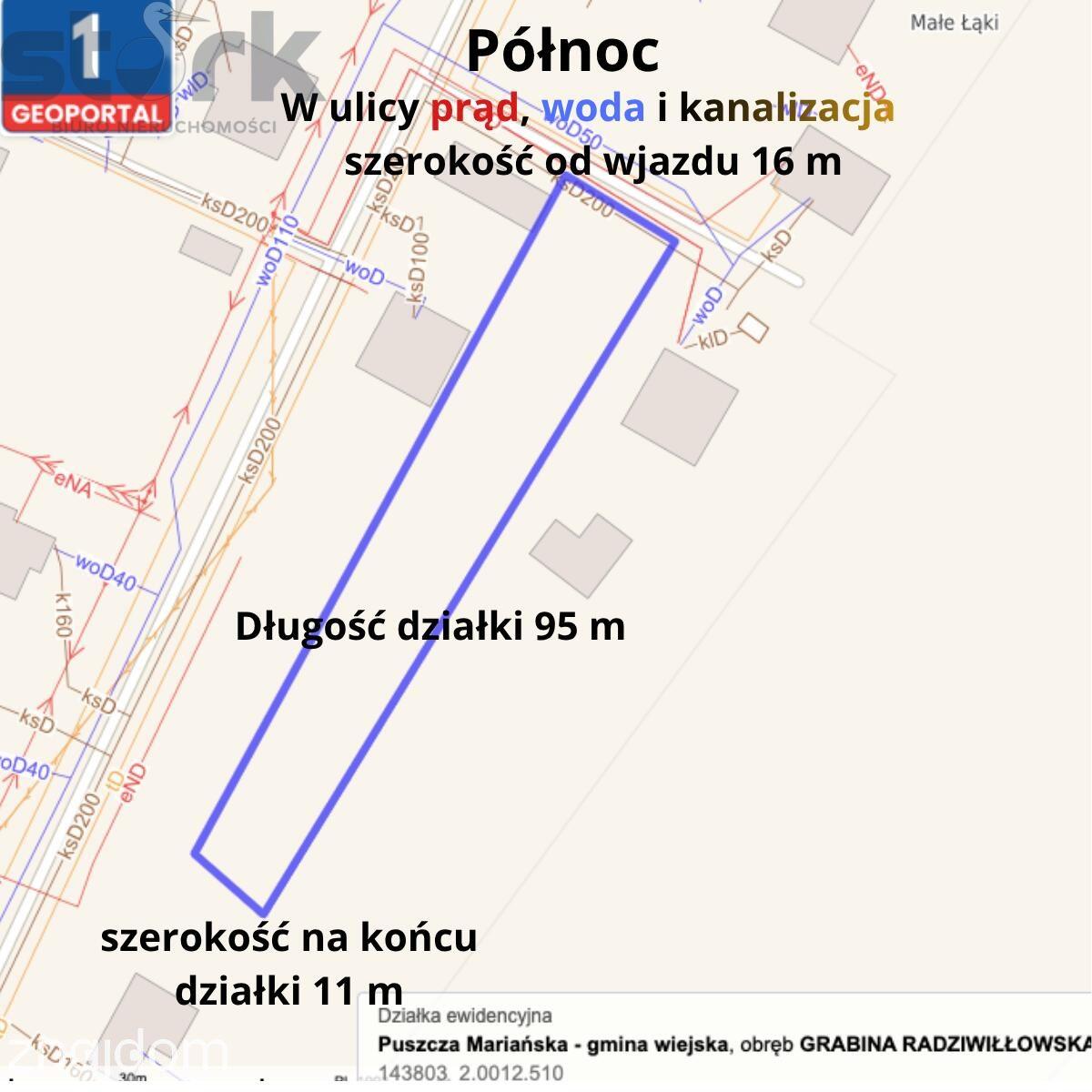 Działka budowlana 1309m-Media-MPZP29MN-Grabina Radziwiłłowska - zdjęcie 9