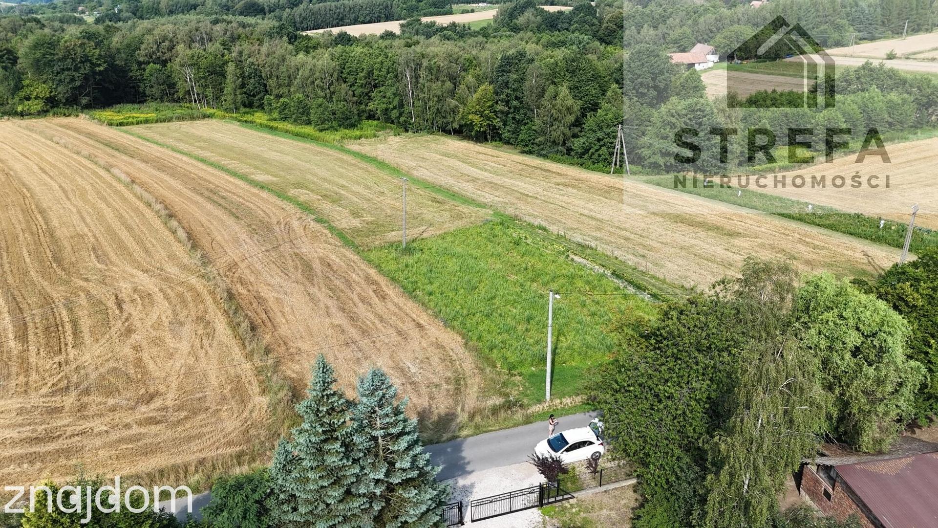 Doskonale zlokalizowana działka budowlana 7,74 ar– Poręba Radlna (tuż przy granicy z Zawadą) - zdjęcie 2