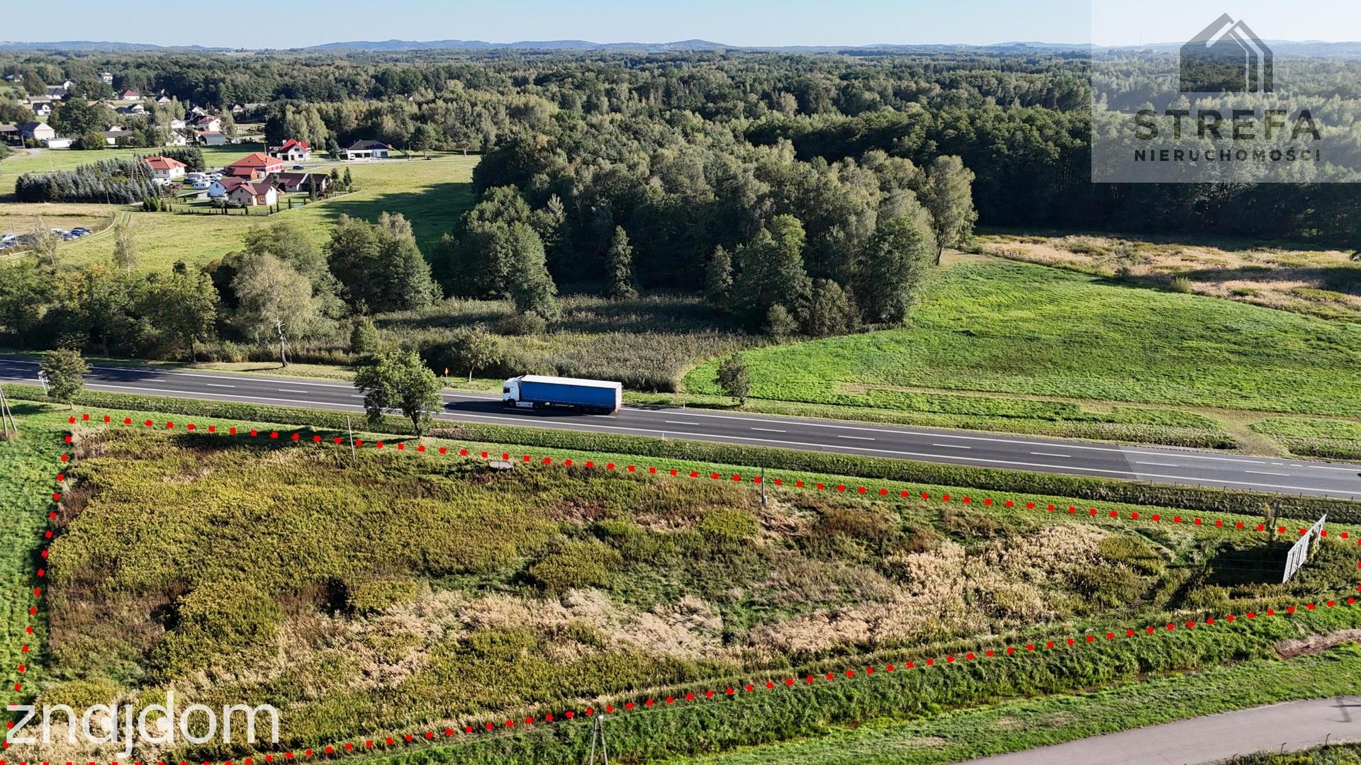 Wyjątkowa działka komercyjna 5217 m² przy DK94–Pogórska Wola | Gotowy zjazd i przygotowanie formalne - zdjęcie 4