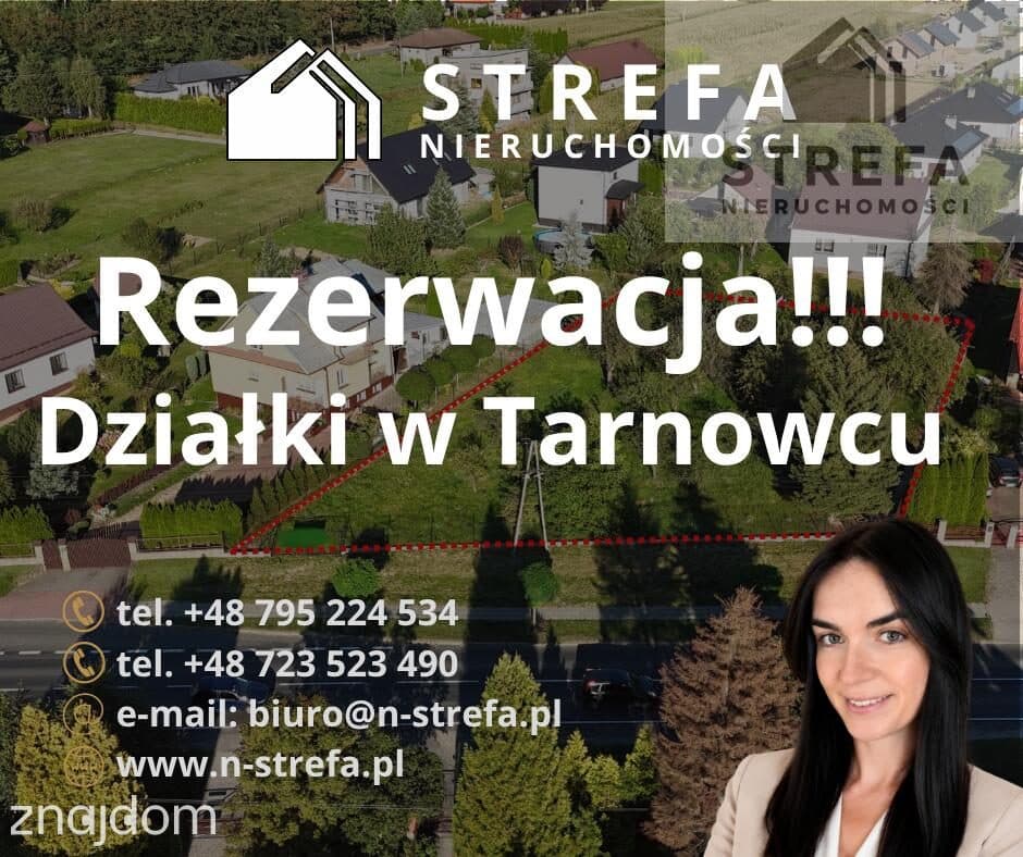 DZIAŁKA BUDOWLANA 1120 m² – TARNOWIEC, UL. TARNOWSKA