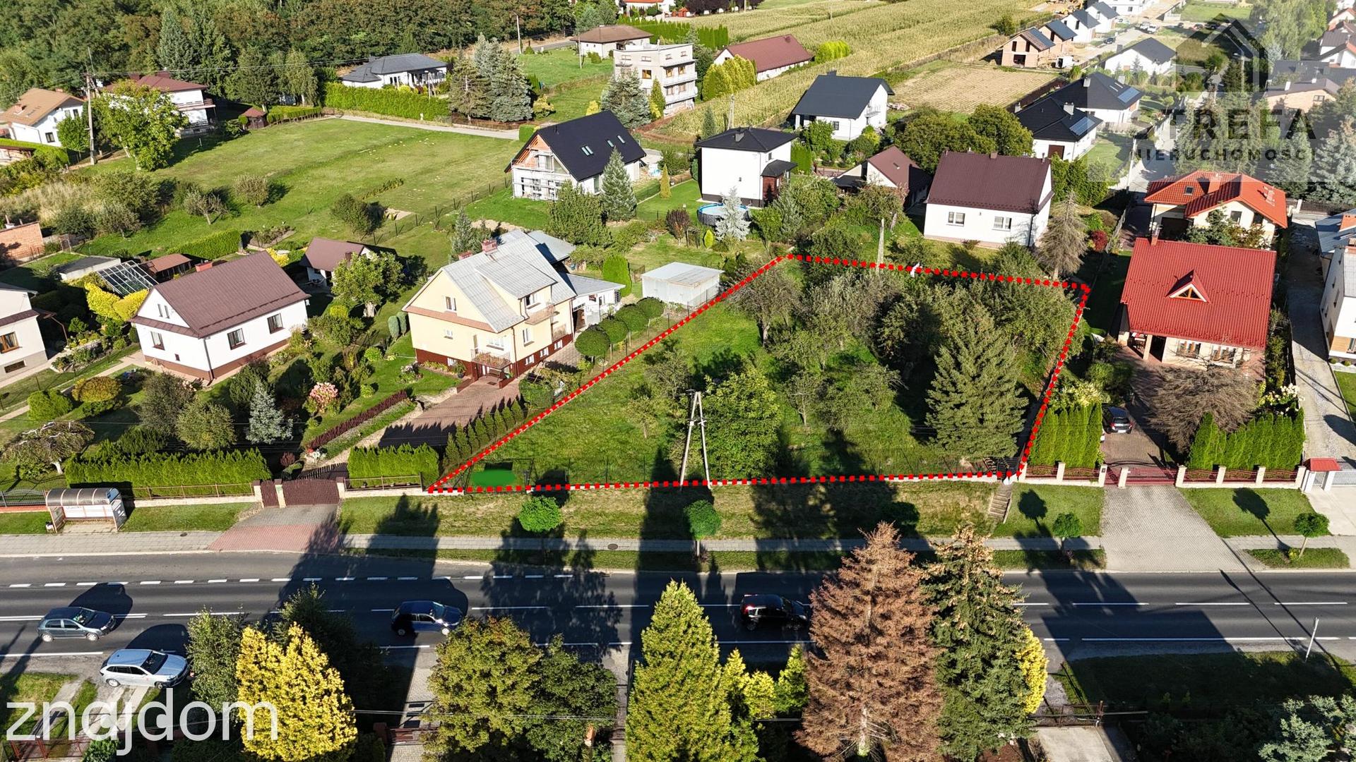 DZIAŁKA BUDOWLANA 1120 m² – TARNOWIEC, UL. TARNOWSKA - zdjęcie 2