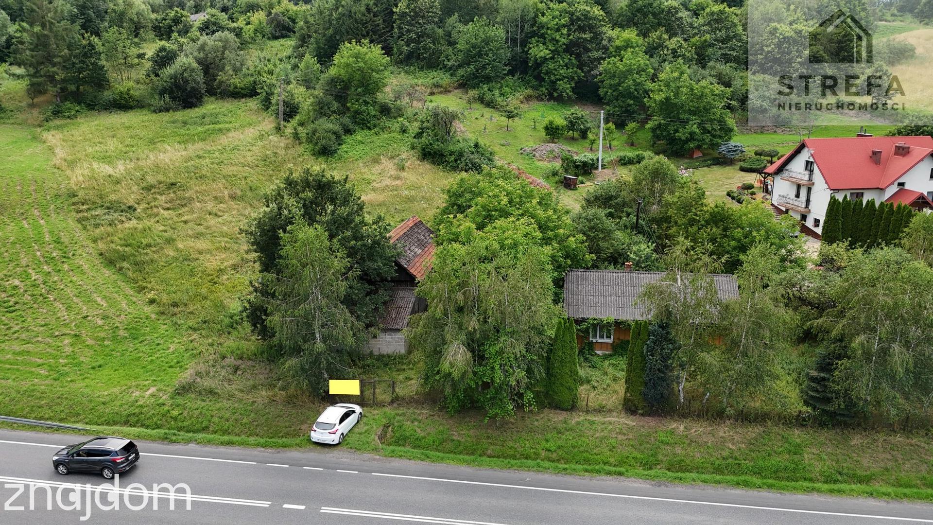 Łososina Dolna – działka z potencjałem 5 773 m² | Malownicza lokalizacja!