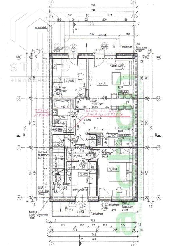 Cicha Residence-Apartament 97 mkw./5 pok./ogródek