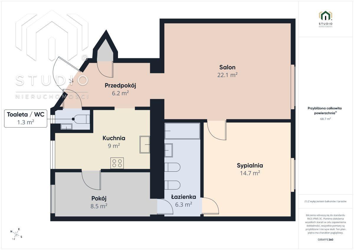 70 m² w odnowionej kamienicy | Ścisłe Centrum - zdjęcie 20