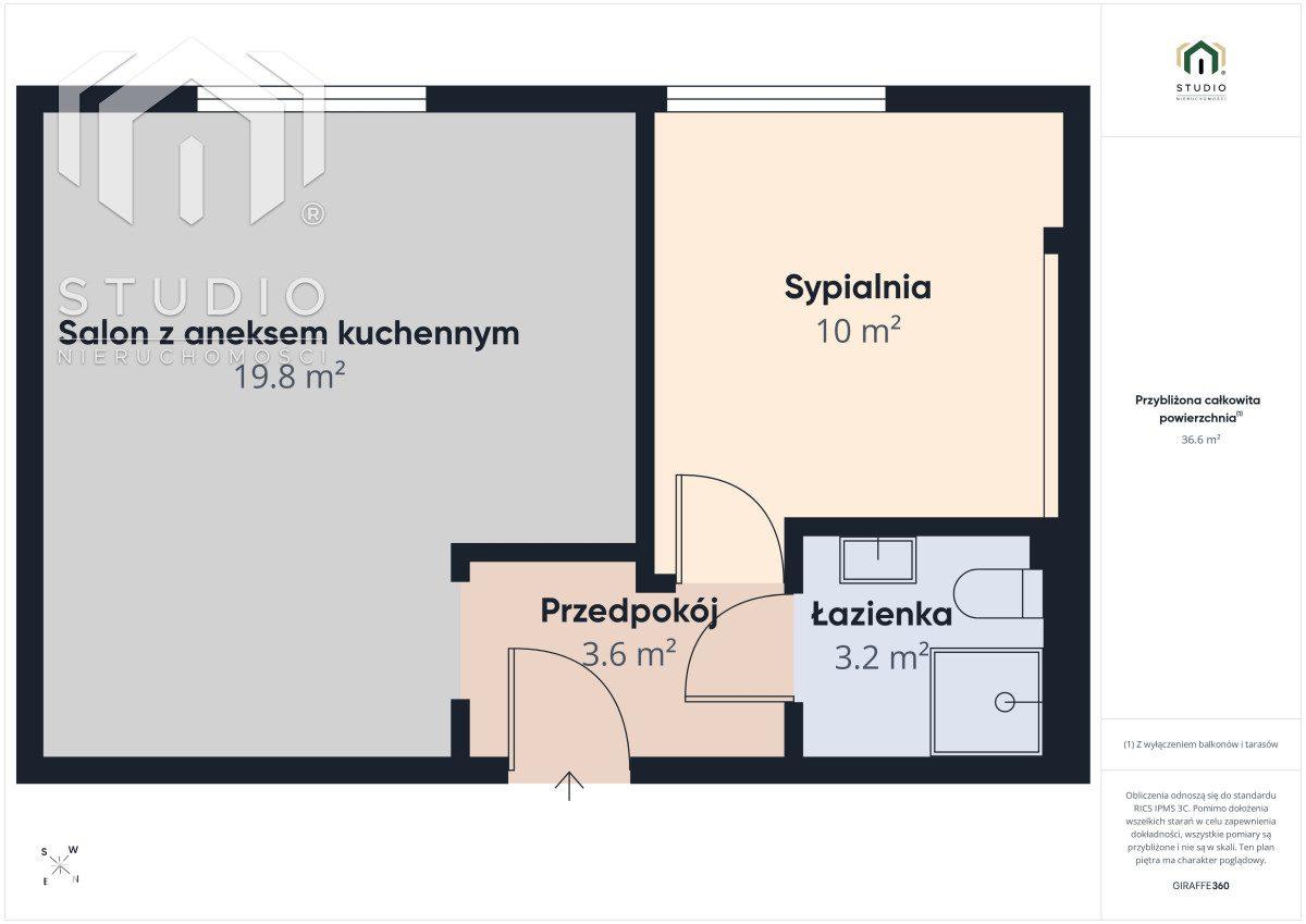 2 pokoje | 38 m² | os. Mieszka I | blisko centrum - zdjęcie 11