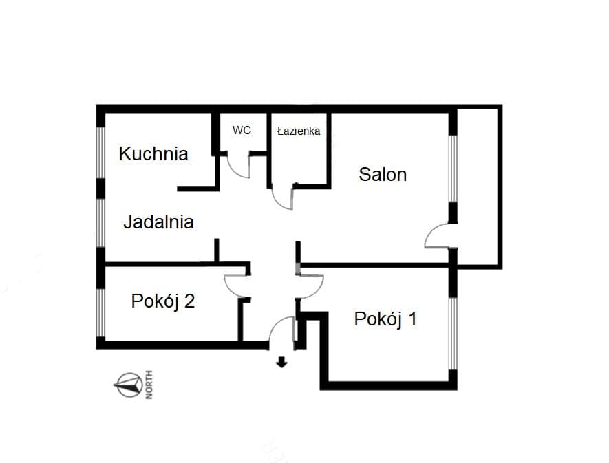 3 pokoje | 70,80 m² | 1. piętro | możliwość 4 pok. - zdjęcie 20