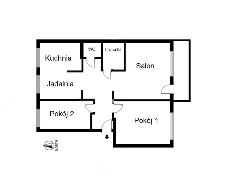 3 pokoje | 70,80 m² | 1. piętro | możliwość 4 pok. - zdjęcie 20