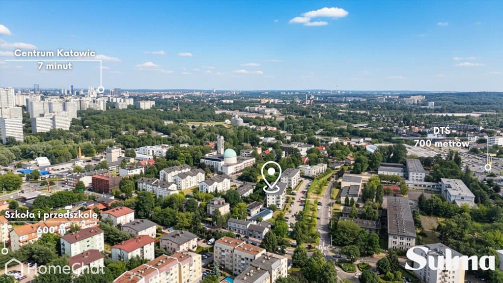 Przestronne i pełne światła na kameralnym osiedlu