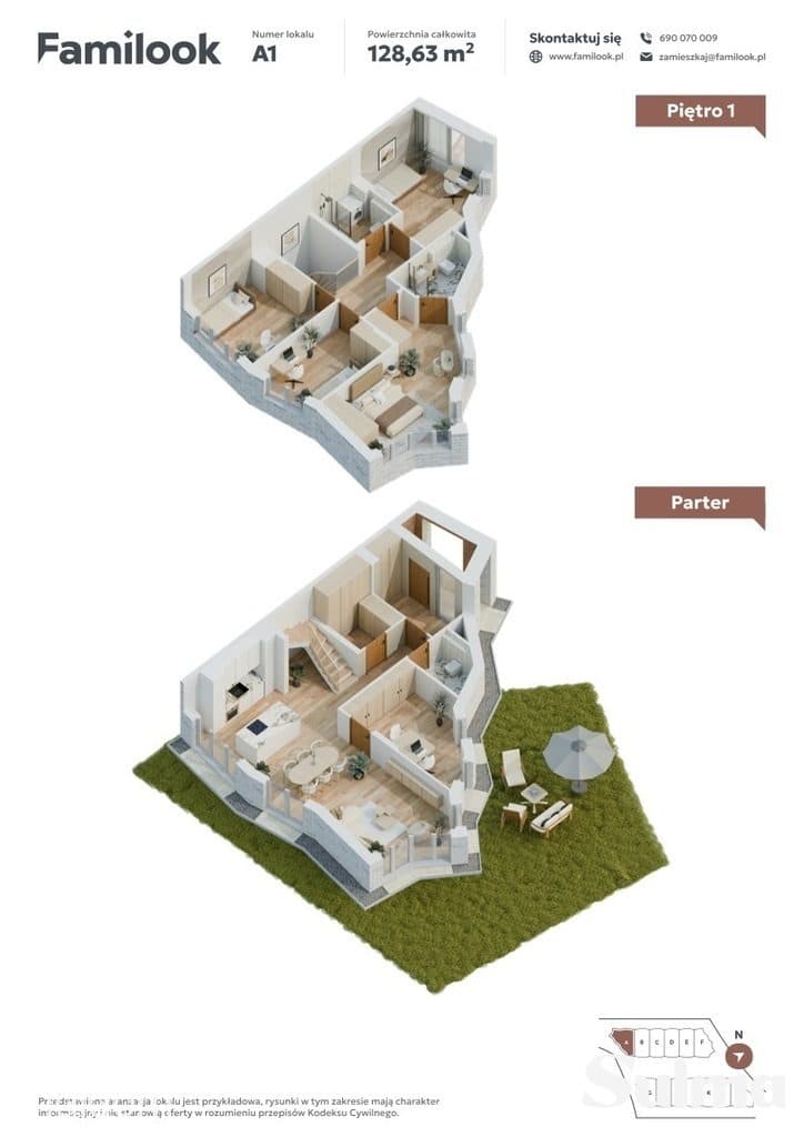 Apartament 128,63 m2 z ogrodem | 5 sypialni - zdjęcie 6